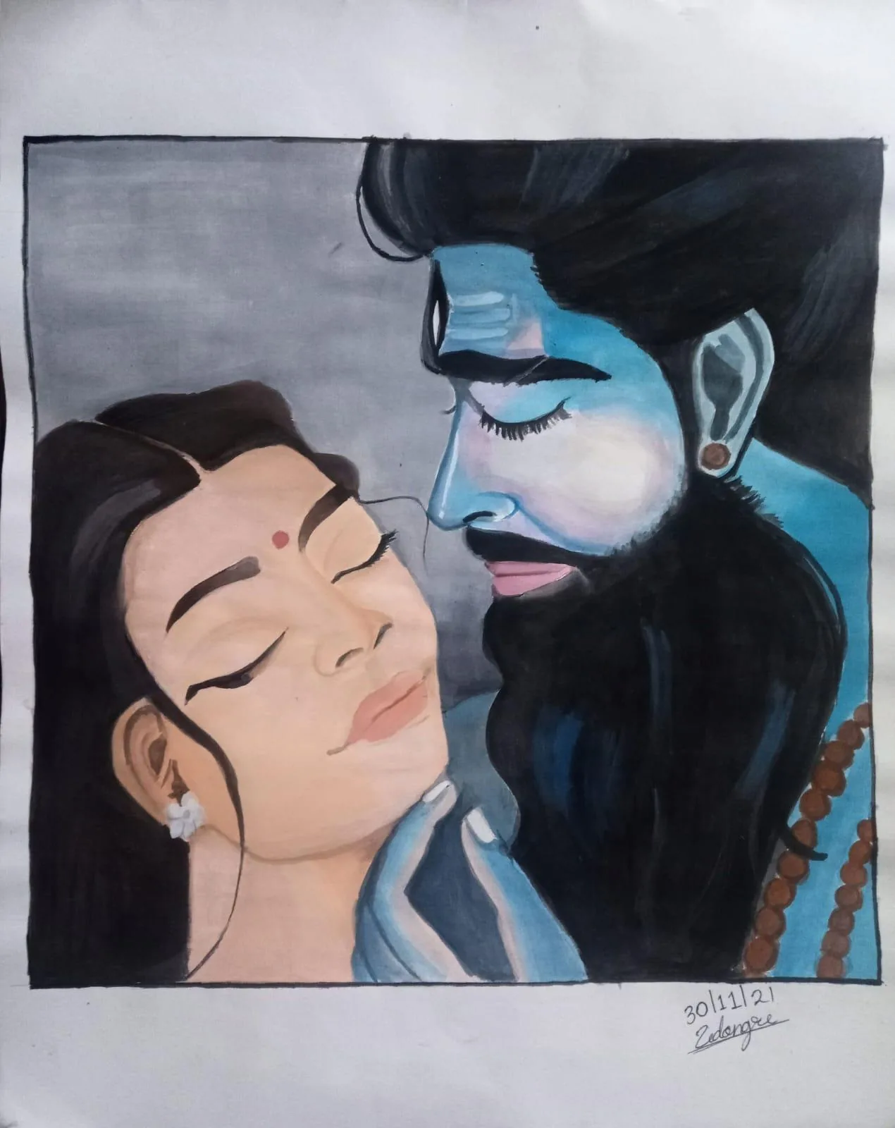 Shiv Parvati poster artwork